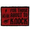 Doormat AC / DC - (For Those About To Knock) - PYRAMID POSTERS