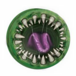 Paper Plates MONSTROUS MOUTH HALLOWEEN