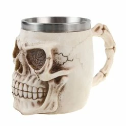 Mug Grinning Skull - NEM3933