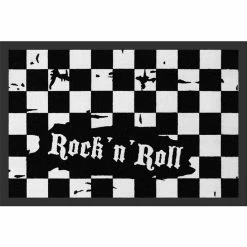 Doormat Checkered - Rock´n´Roll - ROCKBITES