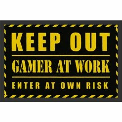 Doormat ROCKBITES - Gamer At Work