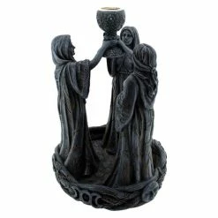 Decoration (candlestick) Mother Maiden & Crone Backflow - NENOW