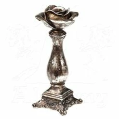 Decoration (candlestick) ALCHEMY GOTHIC - Rose Candle Stick