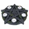 Candlestick (decoration) Wiccan Pentagram Tea