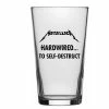 Glass METALLICA - HARDWIRED TO SELF DESTRUCT - RAZAMATAZ