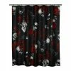 Shower Curtain KILLSTAR - Haunted Garden - Black