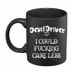 Mug Devildriver - Care Less - Matt Black