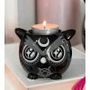 Candlestick (decoration) KILLSTAR - Owl - Black