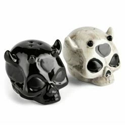 Set (salt And Pepper Shaker) KILLSTAR - Ashmedai Salt & Pepper Shaker - Black