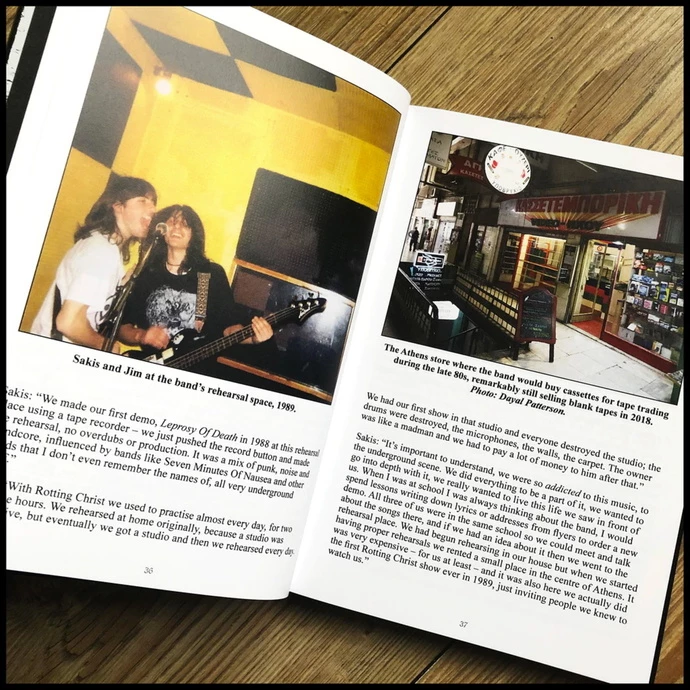 Book (gift Set) Not Serviam - Rotting Christ - Signed Hardback Boxset (no Shirt) - Image 6