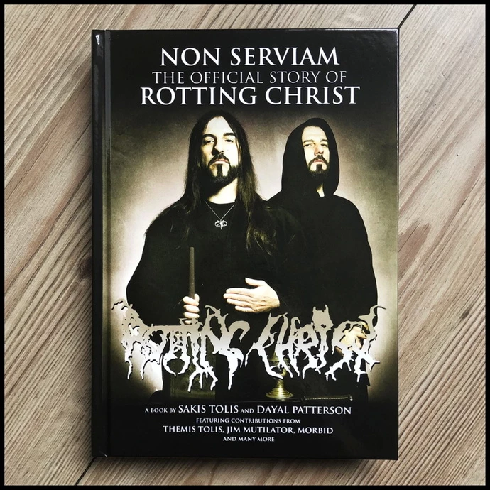 Book (gift Set) Not Serviam - Rotting Christ - Signed Hardback Boxset (no Shirt)
