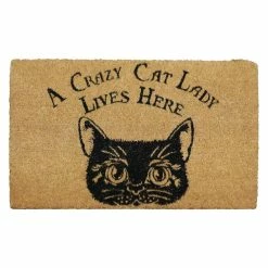 Doormat Crazy Cat