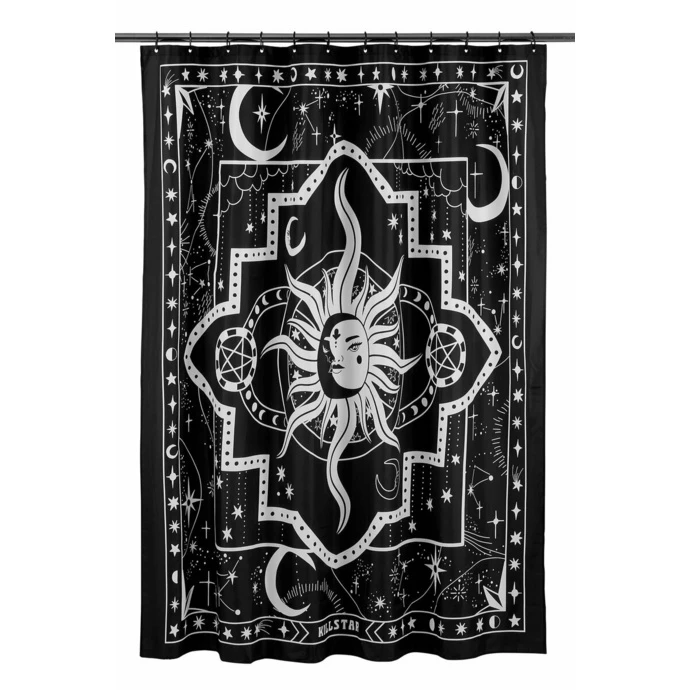 Shower Curtain KILLSTAR - Dimensional Key - Black