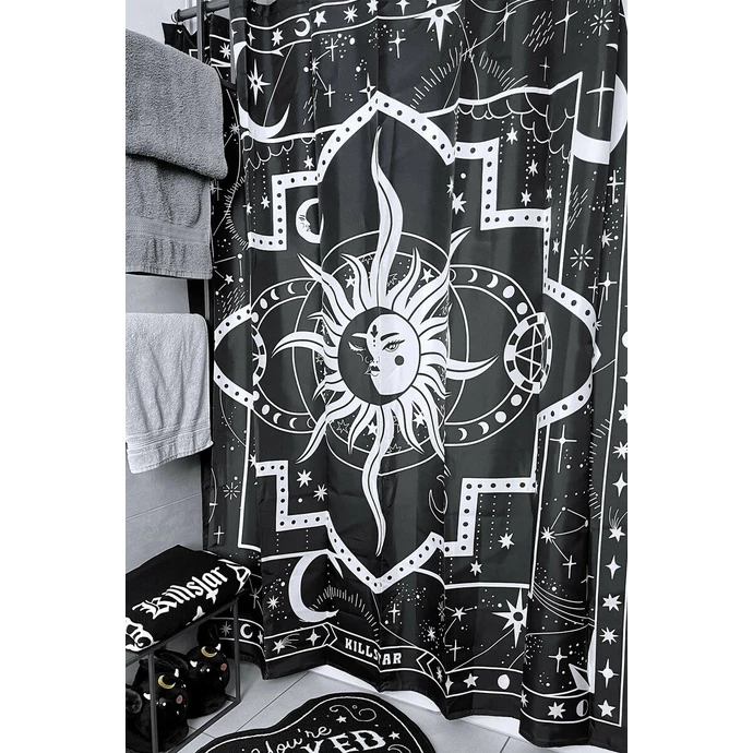 Shower Curtain KILLSTAR - Dimensional Key - Black - Image 2
