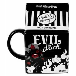 Mug KILLSTAR - Evil Drink Mug With People - BLACK