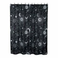 Shower Curtain KILLSTAR - Stardust - Black