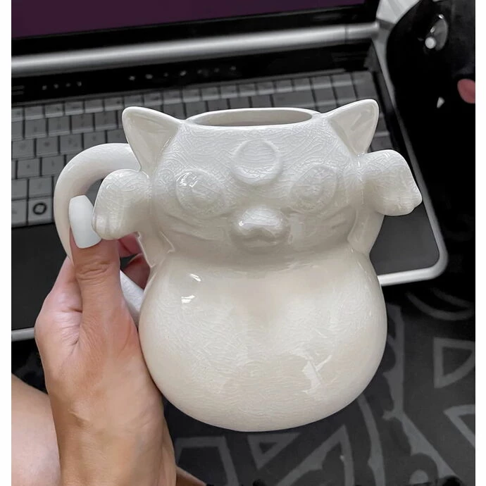 Cup KILLSTAR - Ghost Kitty - White - Image 2