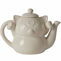 Teapot KILLSTAR - Ghost Kitty - White