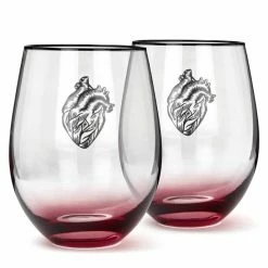 Glasses (set 2pcs) KILLSTAR - Ana-Tomic Stemless Wine