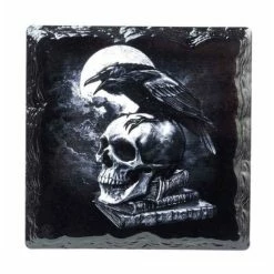 Beer Coaster ALCHEMY GOTHIC - Poes Raven Slate