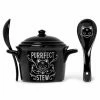 Mug With Spoon ALCHEMY GOTHIC - Purrfect Stew