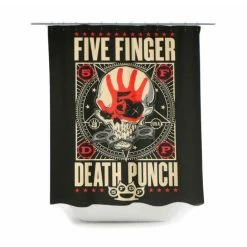 Shower Curtain Five Finger Death Punch - Punchagram