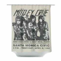 Shower Curtain Mötley Crüe - Santa Monica