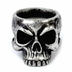 Candle Holder (decoration) ALCHEMY GOTHIC - Skull Tea