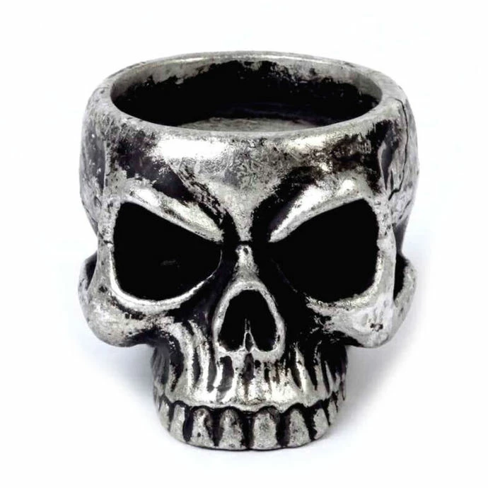 Candle Holder (decoration) ALCHEMY GOTHIC - Skull Tea