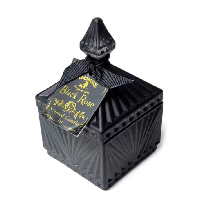Candle ALCHEMY GOTHIC - Black Rose - Small Square - Image 2