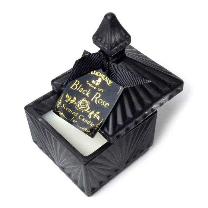 Candle ALCHEMY GOTHIC - Black Rose - Small Square - Image 3