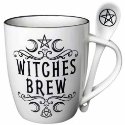 Mug With Spoon ALCHEMY GOTHIC - Witches Brew